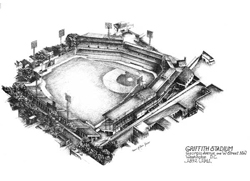 Griffith Stadium Illustration by the Graphic Edge