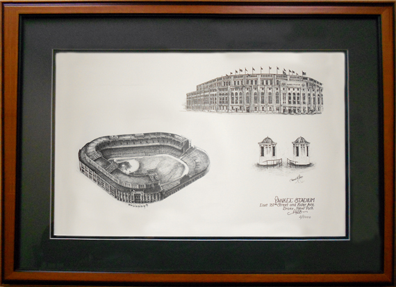 Yankee Stadium Illustration by the Graphic Edge