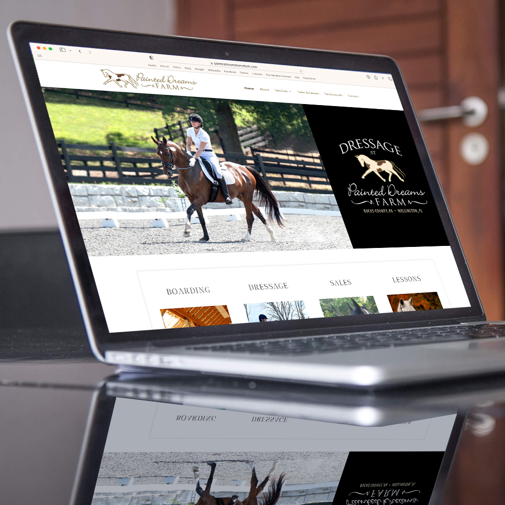 Painted Dreams Horse Farm Website